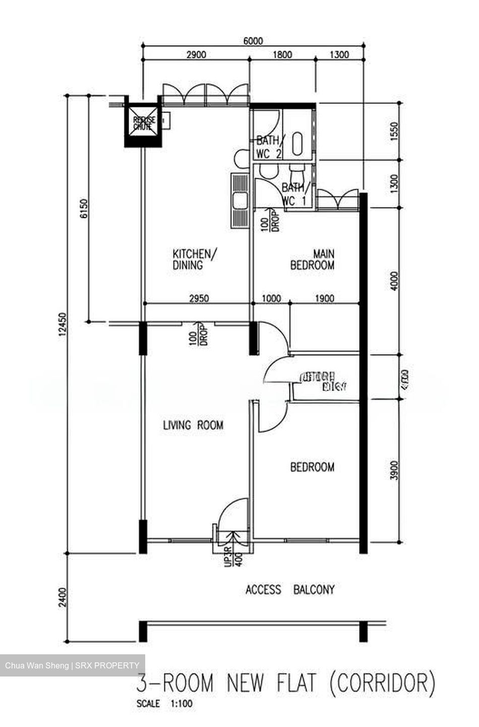 Blk 743 Nee Soon Central Spring (Yishun), HDB 3 Rooms #575137041